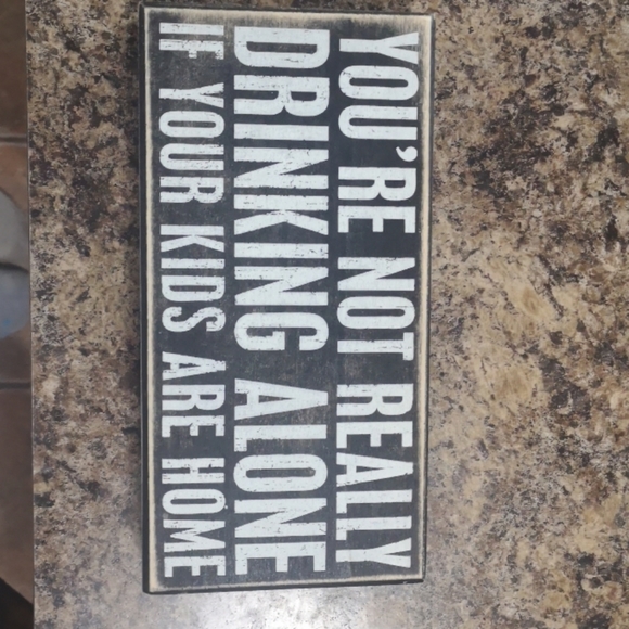 Kitchen sign size 14 by 5 inches - Picture 2 of 3